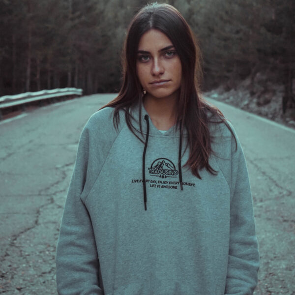 SUDADERA TRAGUSINO GREY STYLE